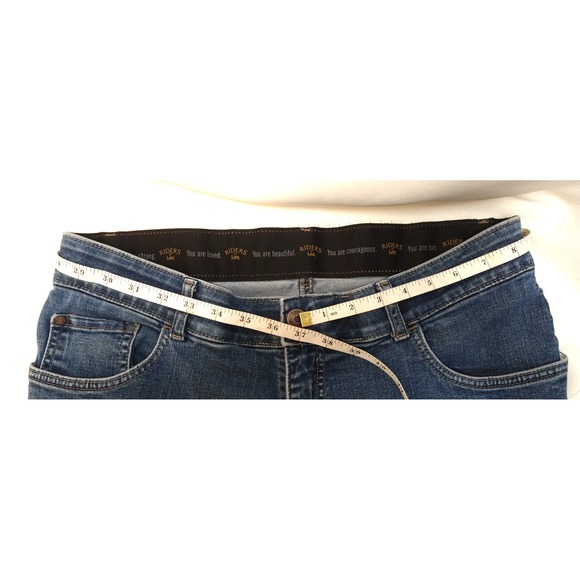 WOMENS LEE RIDERS JEANS, 16W, SLIM STRAIGHT LEG - Picture 10 of 10